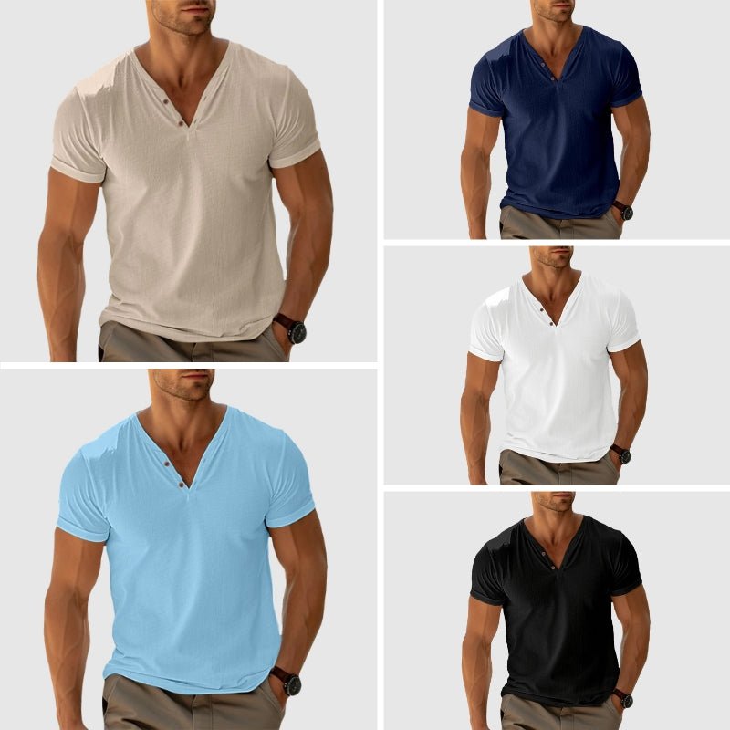 Herren Slim-Fit Casual Hemd – Heidi München