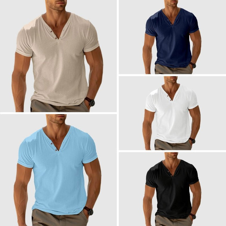 Herren Slim-Fit Casual Hemd – Heidi München