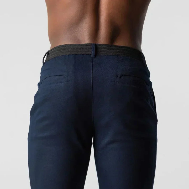 Herren Slim-Fit Chinohose – Heidi München