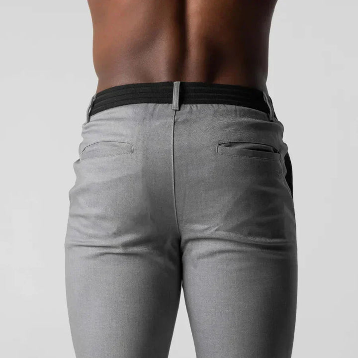 Herren Slim-Fit Chinohose – Heidi München