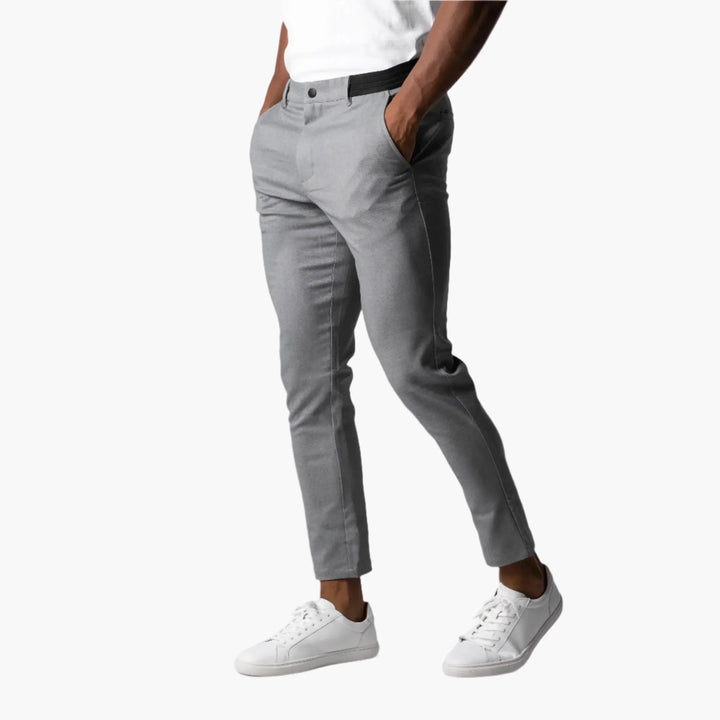 Herren Slim-Fit Chinohose – Heidi München