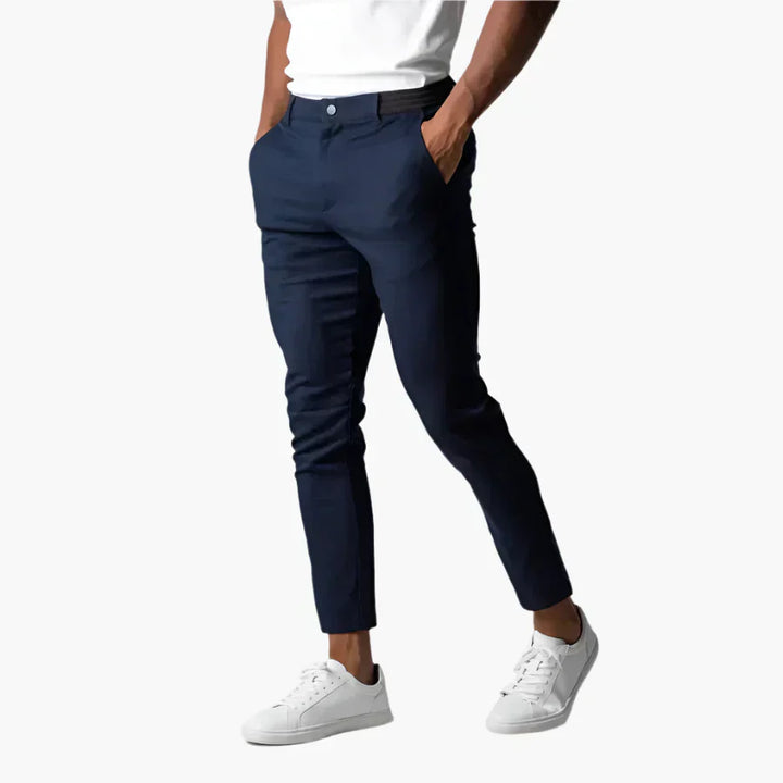 Herren Slim-Fit Chinohose – Heidi München