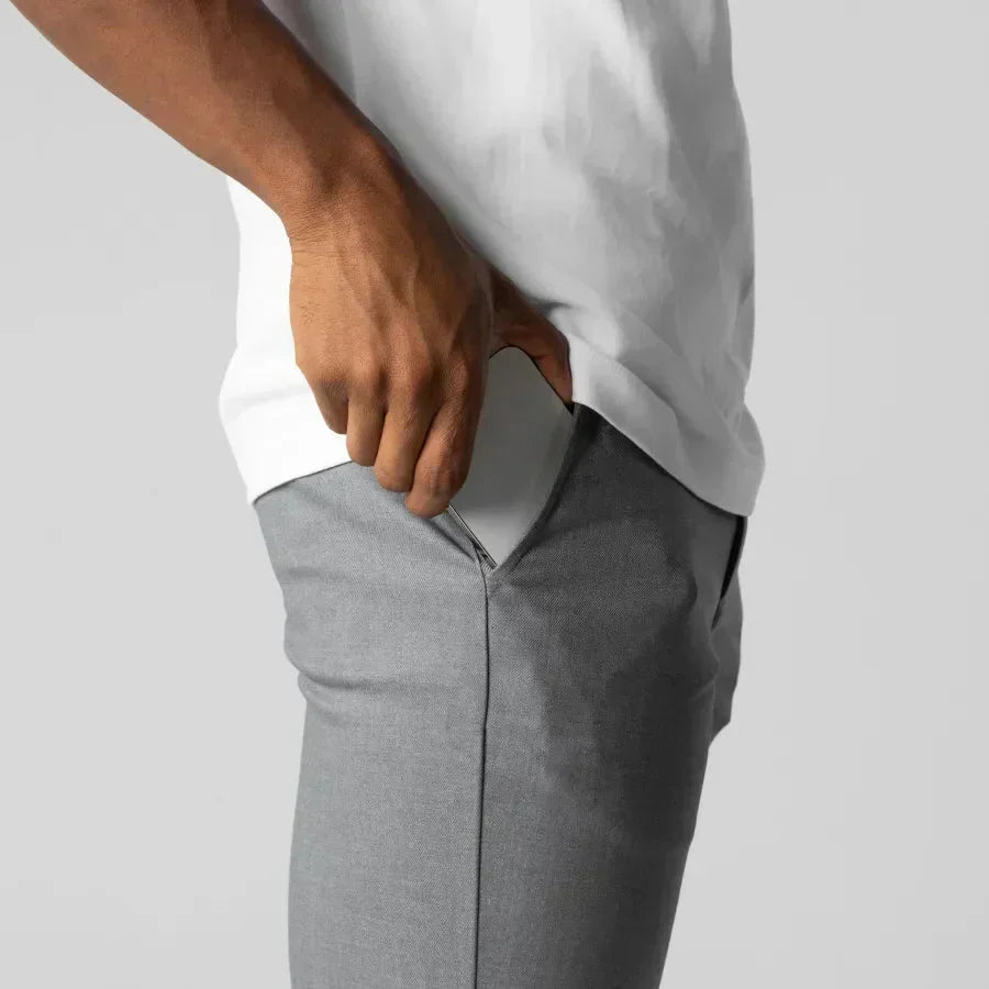 Herren Slim-Fit Chinohose – Heidi München