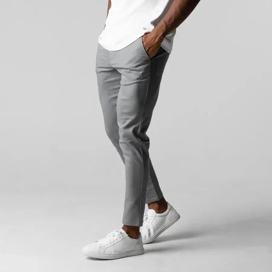 Herren Slim-Fit Chinohose – Heidi München