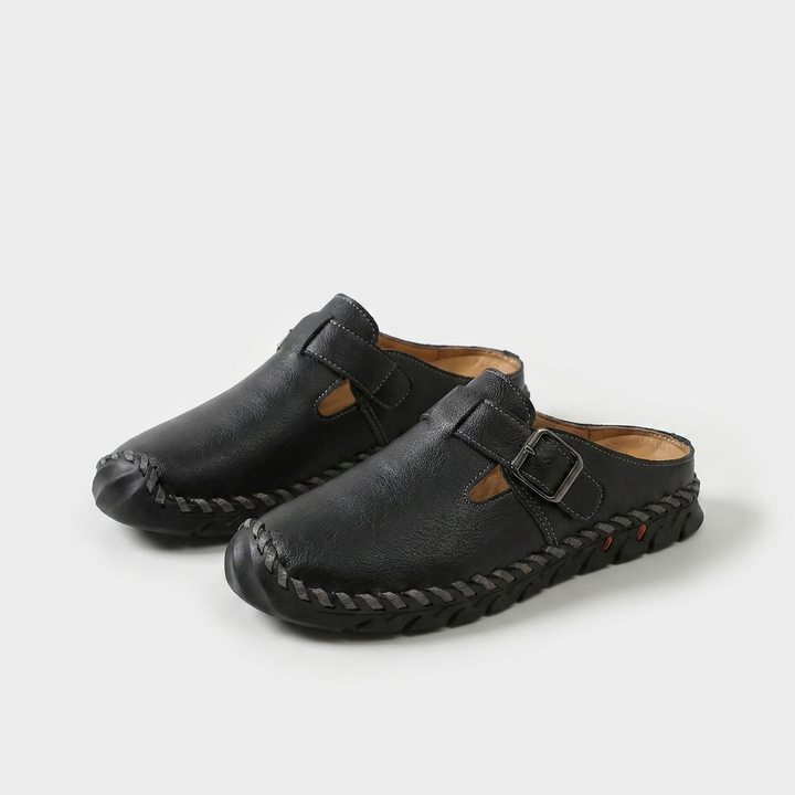Komfort Pantolette Damen mit Schnalle von Heidi München – Ansicht 2