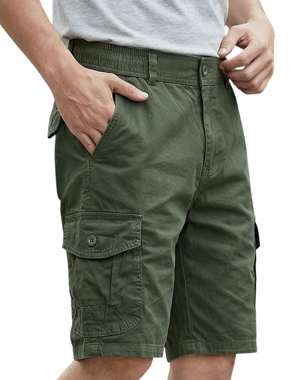 Baumwoll Shorts Herren Atmungsaktiv von Heidi München – Ansicht 6