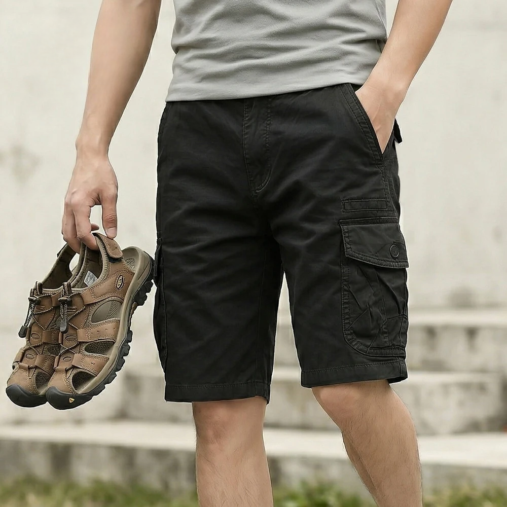 Baumwoll Shorts Herren Atmungsaktiv von Heidi München – Ansicht 3
