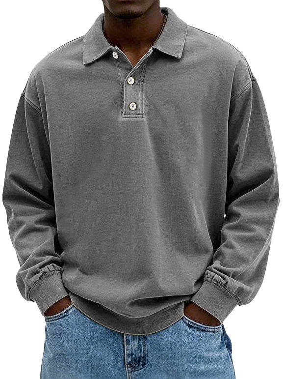Herren Langarm-Poloshirt – Heidi München