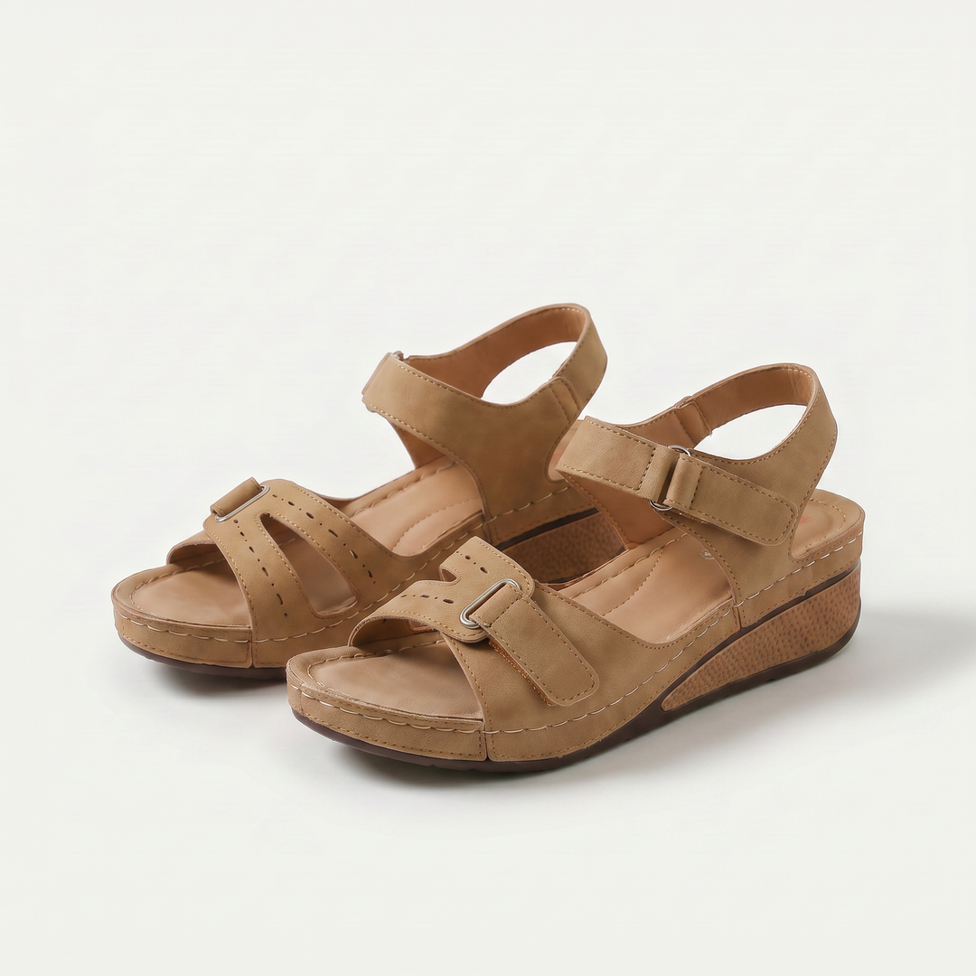 Orthopädische Keilsandalen Damen von Heidi München – Ansicht 4