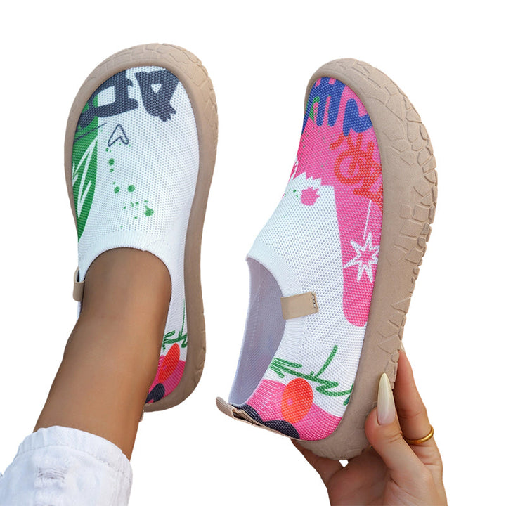 Slip-on Sneaker mit Blumenmuster von Heidi München – Ansicht 2