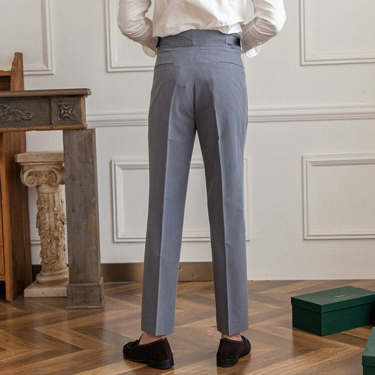 Ellis Herren Hose mit hoher Taille – Heidi München