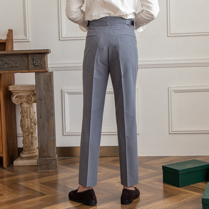 Ellis Herren Hose mit hoher Taille – Heidi München